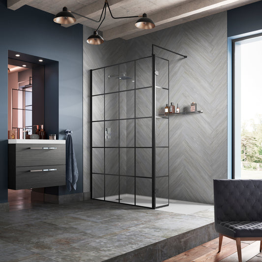 1200mm Framed Wetroom Screen