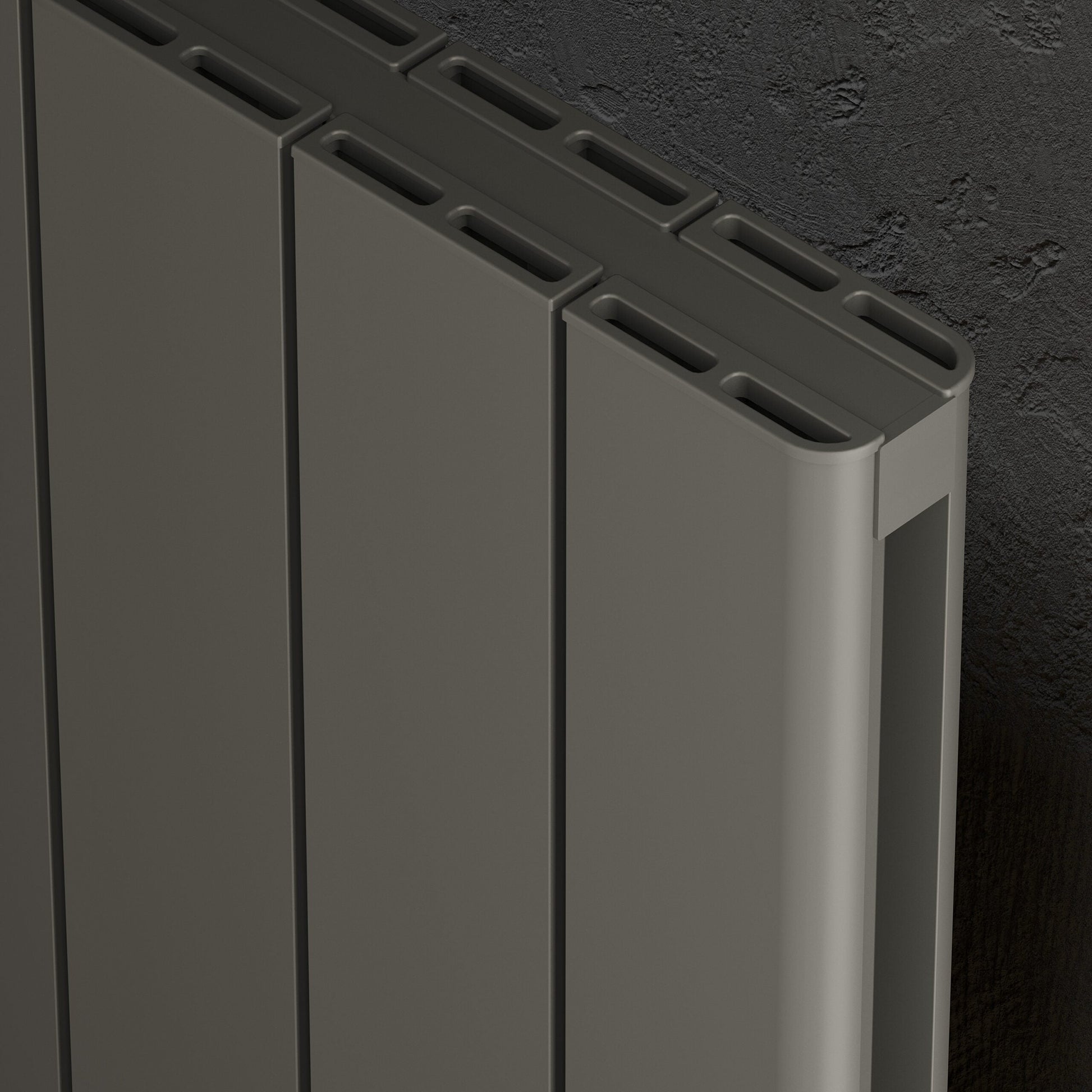 ALLEGRO DOUBLE 1775x565mm GREY