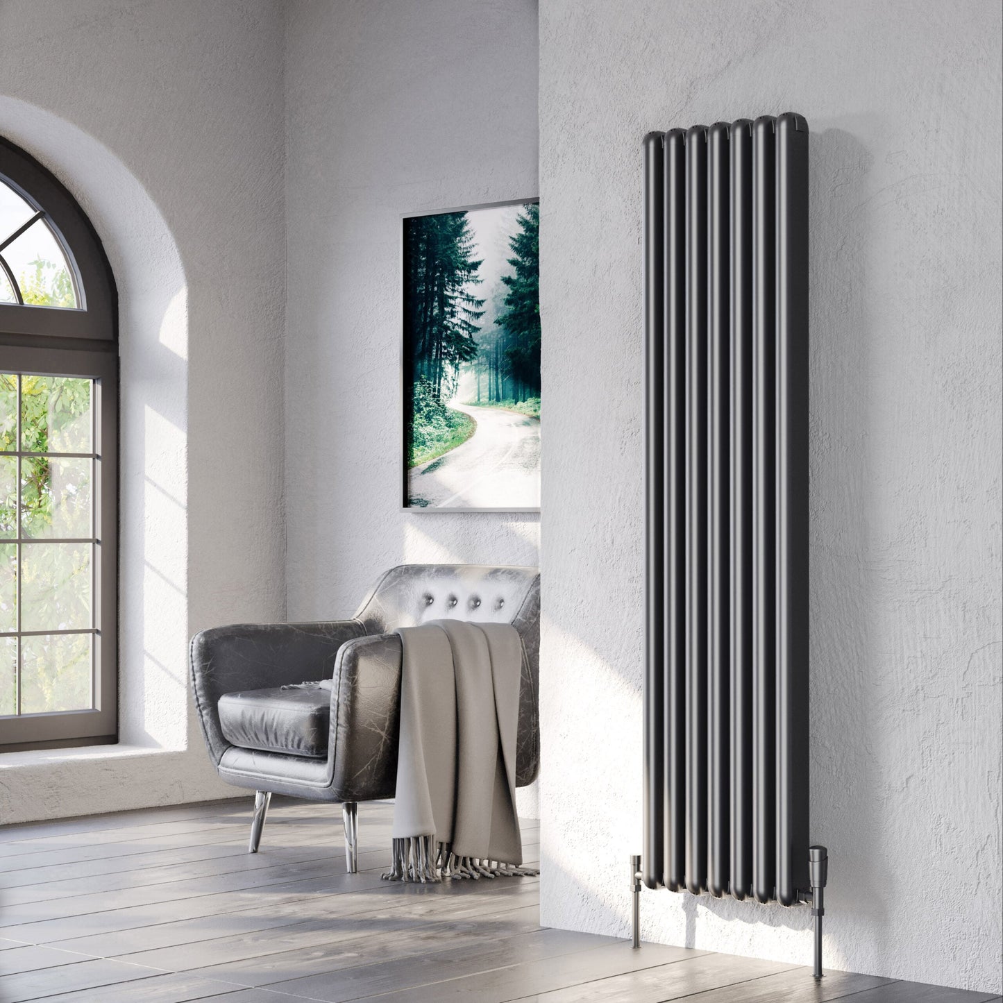 CALGARY 1800x400mm BLACK