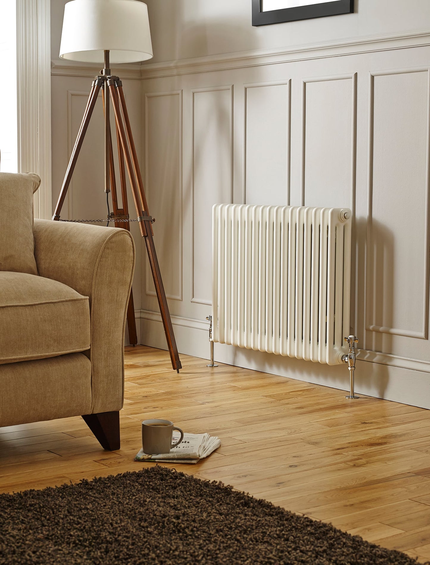 2 col 600 x 1190mm Laser Klassic - White