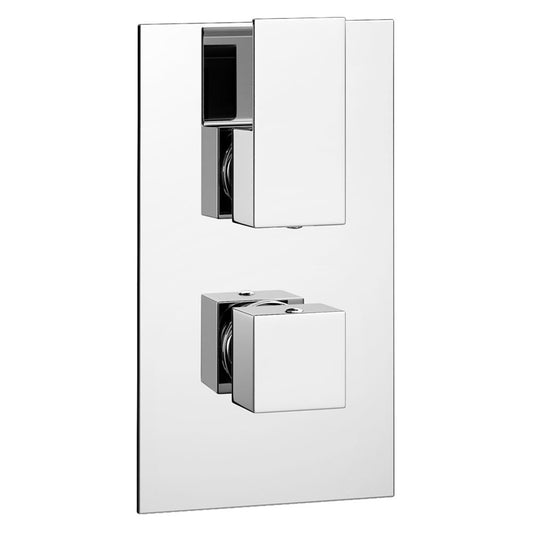 Element concealed thermostatic shower valve+diverter