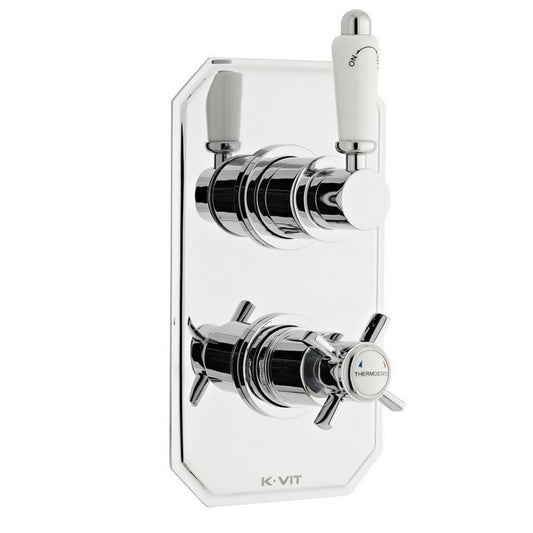 Klassique concealed thermostatic shower valve+diverter
