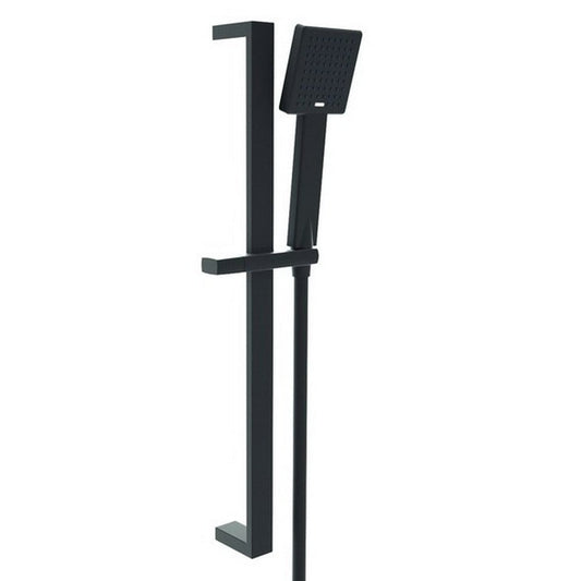 Nero Square Slide Rail Kit Matt Black