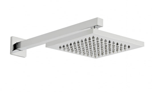 Cube Fixed Shower Head and Arm