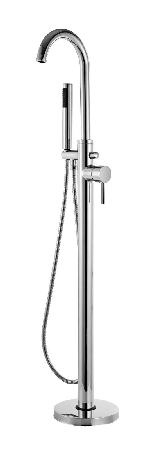 Plan Free Standing Bath Shower Mixer