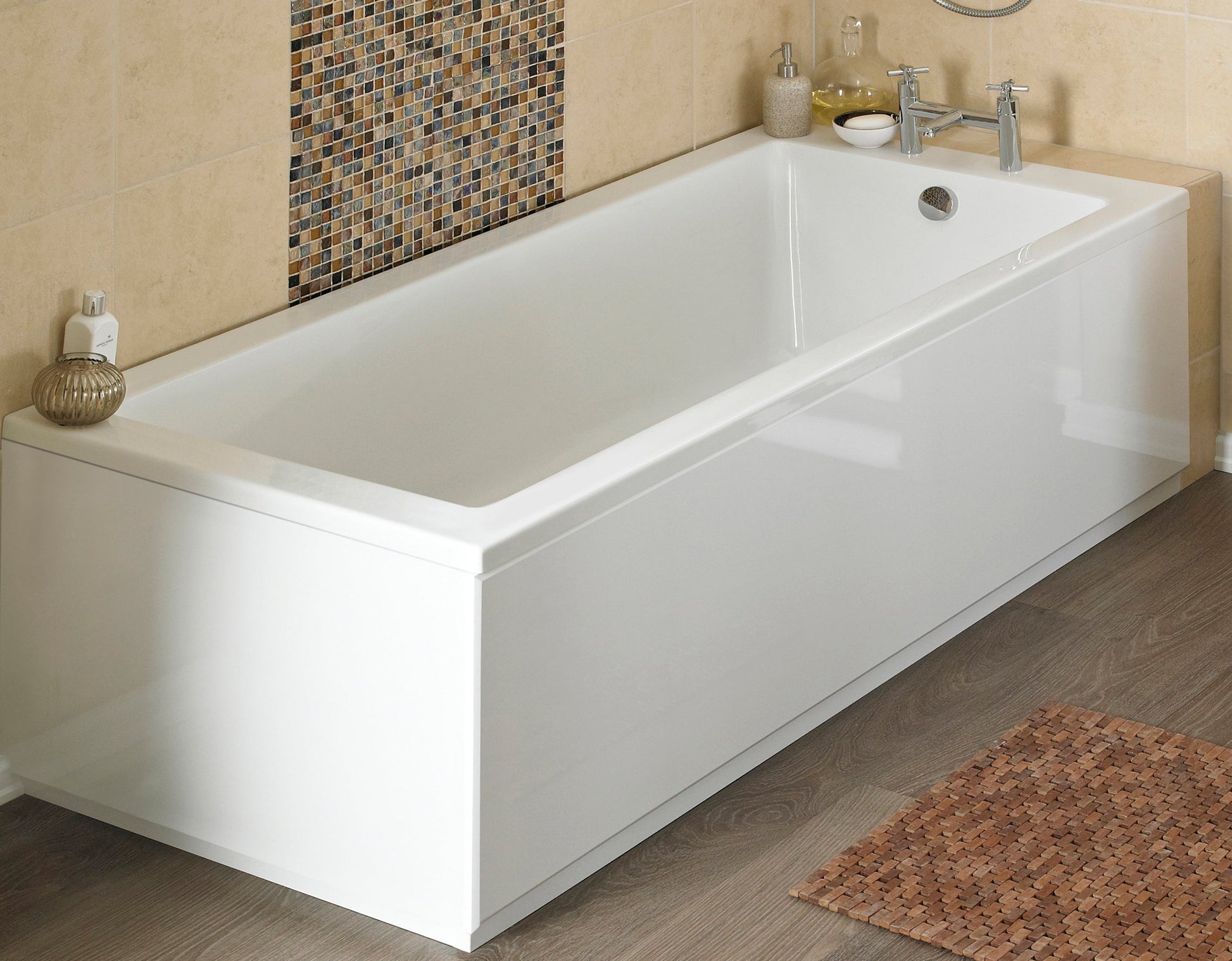 Fusion Bath End Panel & Plinth 750mm