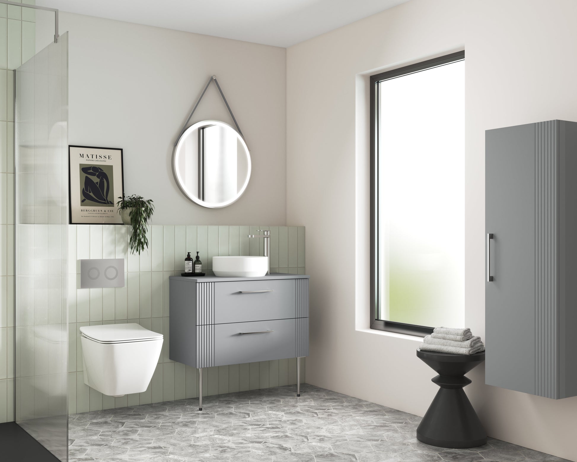 Wall Hung Vanity Decorative Leg Set
