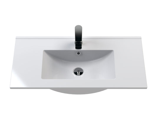 Hudson Reed Urban 800mm Floor Standing 2 Door 1 Drawer Vanity Unit With Basin