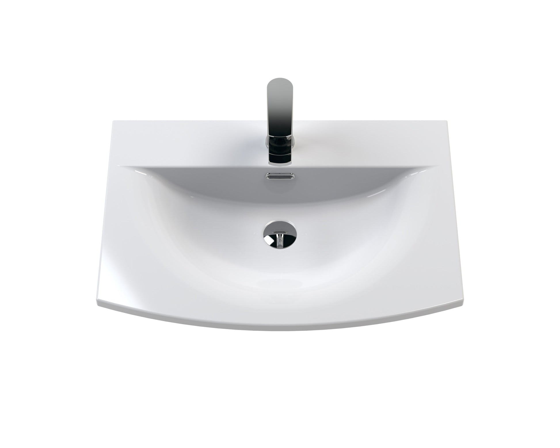 Hudson Reed Urban 600mm Satin Blue Vanity Unit With Basin