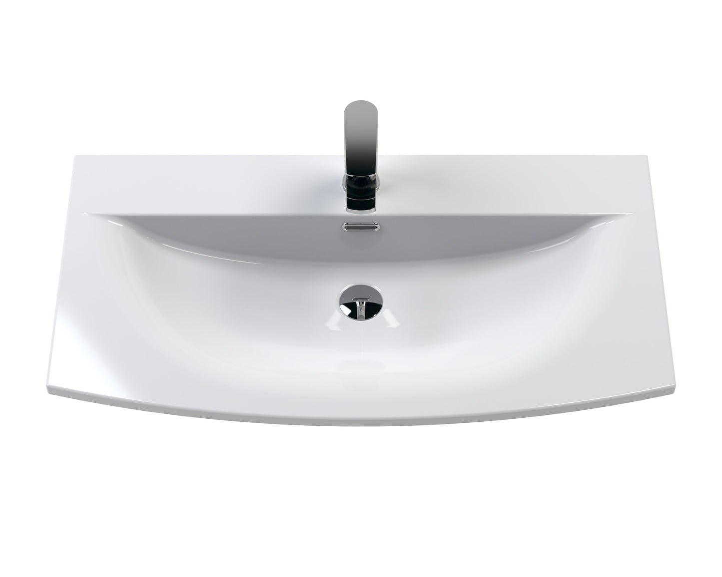 Hudson Reed Juno 800mm Wall Hung 1 Drawer Vanity Unit Including Basin