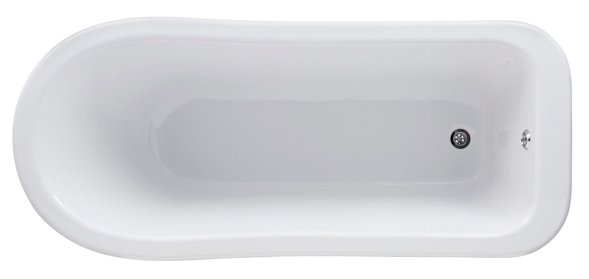 Hudson Reed 1690mm Freestanding Bath With Pride Legs