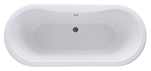 Hudson Reed 1690mm Freestanding Bath With Deacon Legs