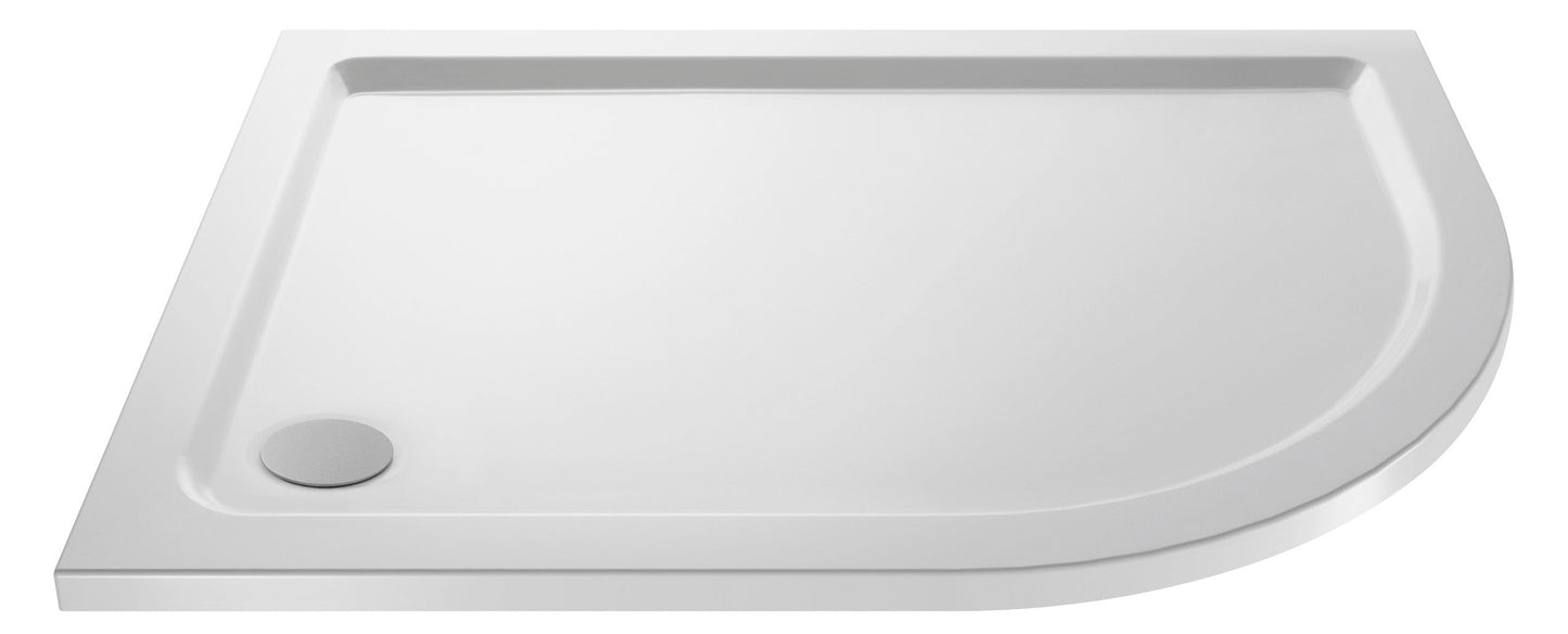 Offset Quadrant Slimline Shower Tray Right Hand 1200 x 800mm