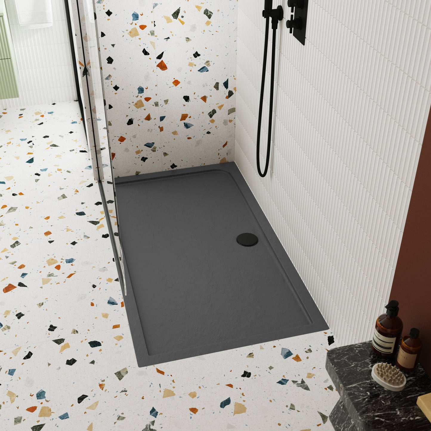 Rectangular Slimline Shower Tray 1300 x 800mm