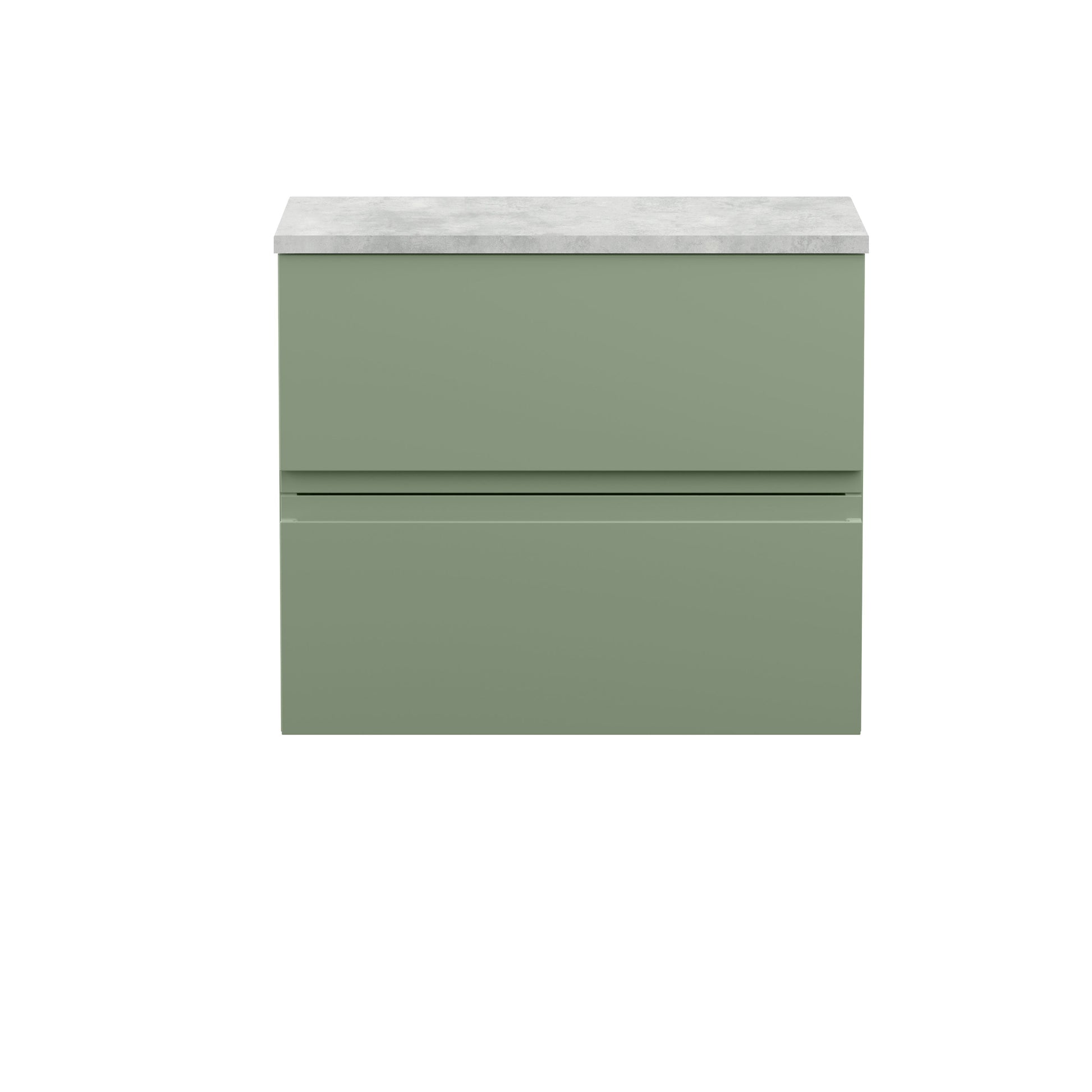 Hudson Reed Urban 600mm Wall Hung 2-Drawer Unit With Laminate Top